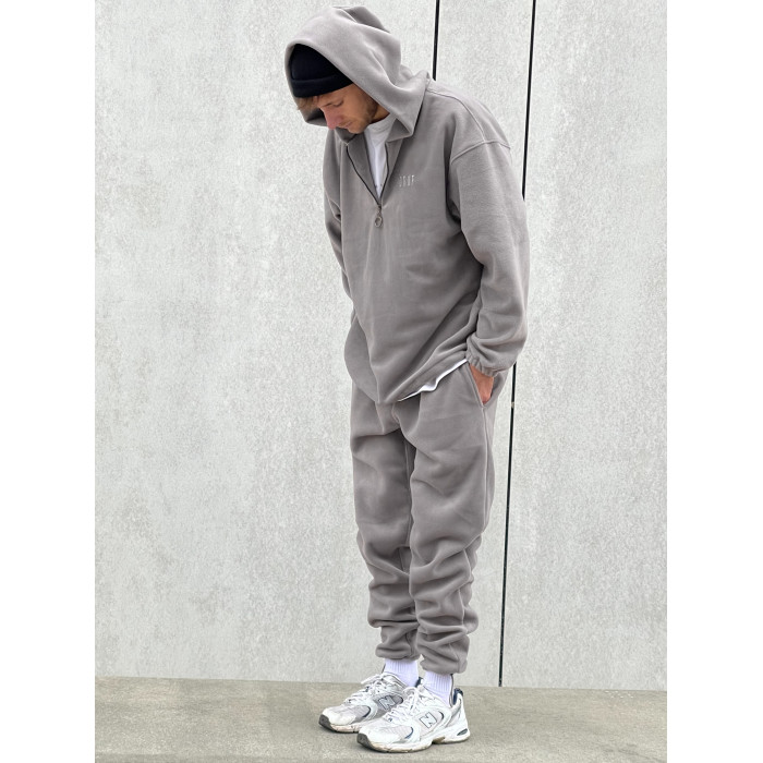 Флісовий oversize костюм