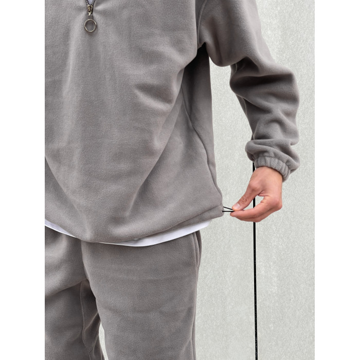Флісовий oversize костюм