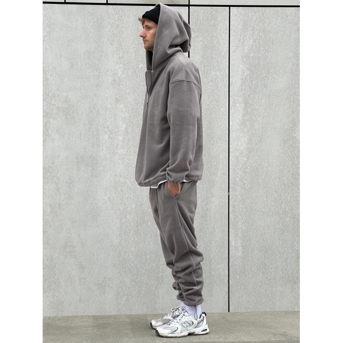 Флісовий oversize костюм
