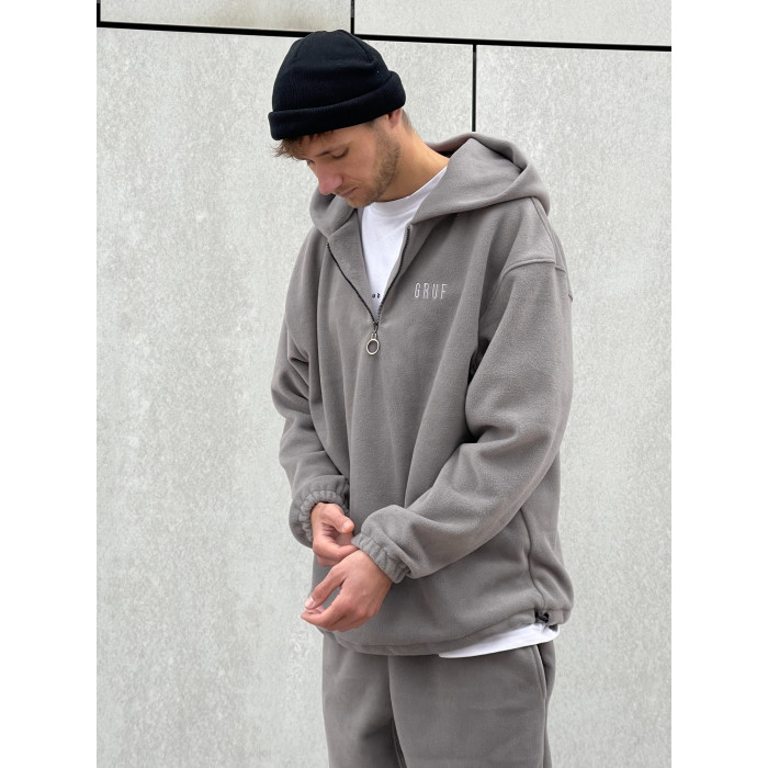 Флісовий oversize костюм