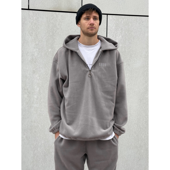 Флісовий oversize костюм