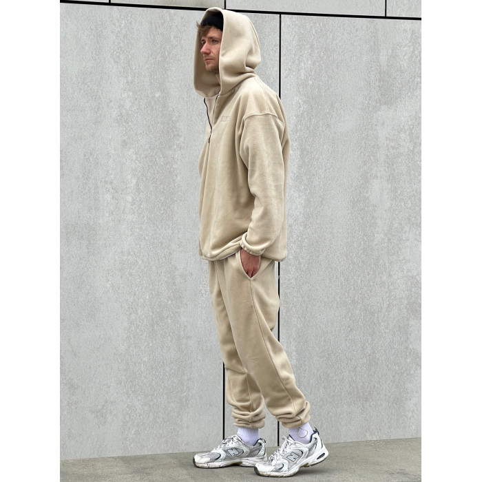 Флісовий oversize костюм