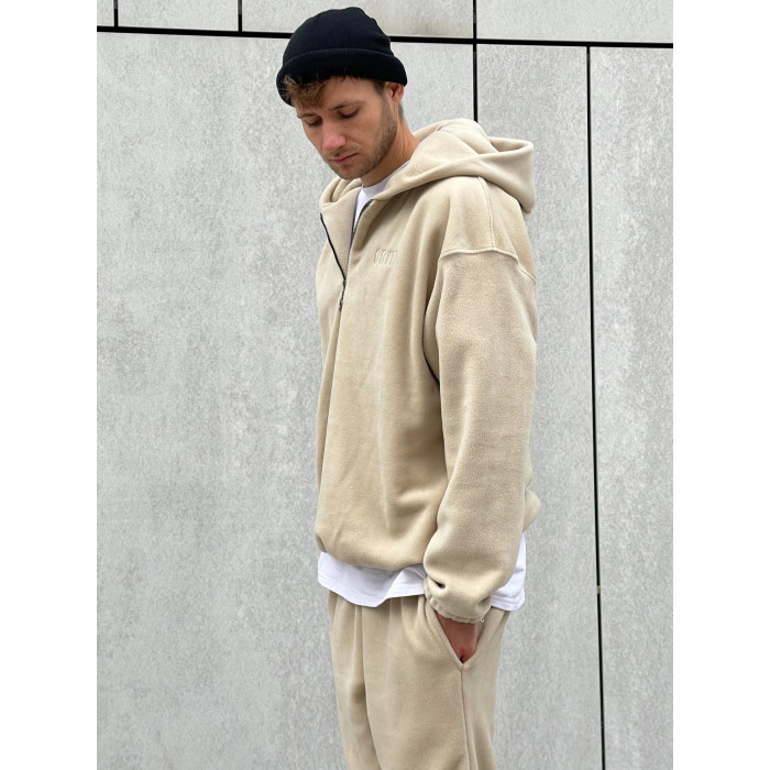 Флісовий oversize костюм