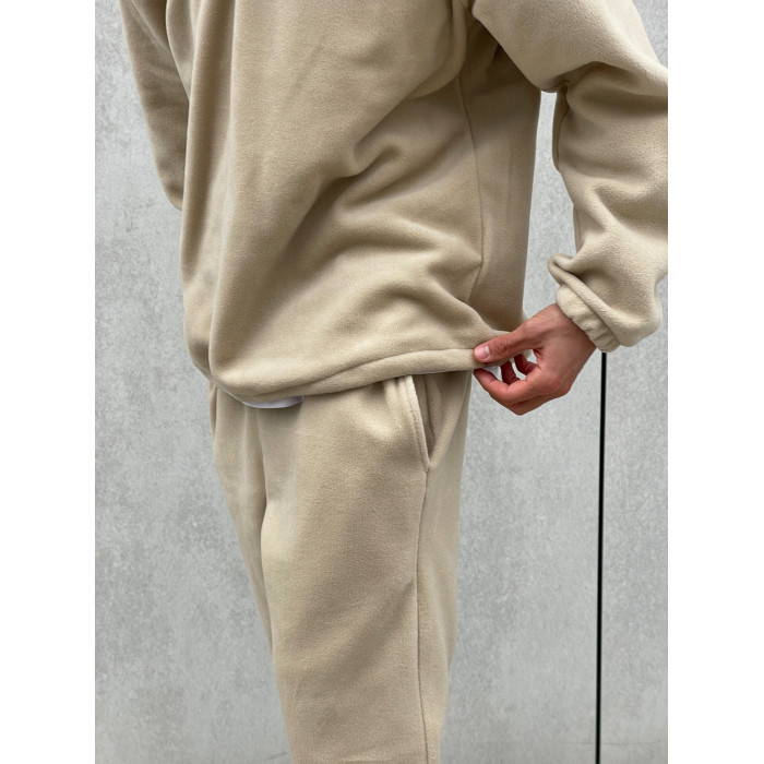 Флісовий oversize костюм