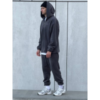Флісовий oversize костюм