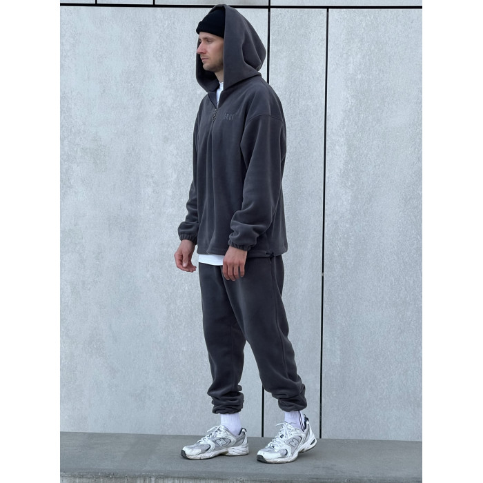 Флісовий oversize костюм