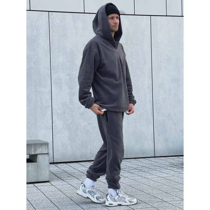 Флісовий oversize костюм