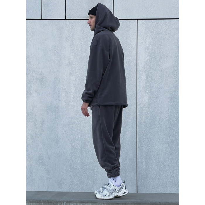 Флісовий oversize костюм