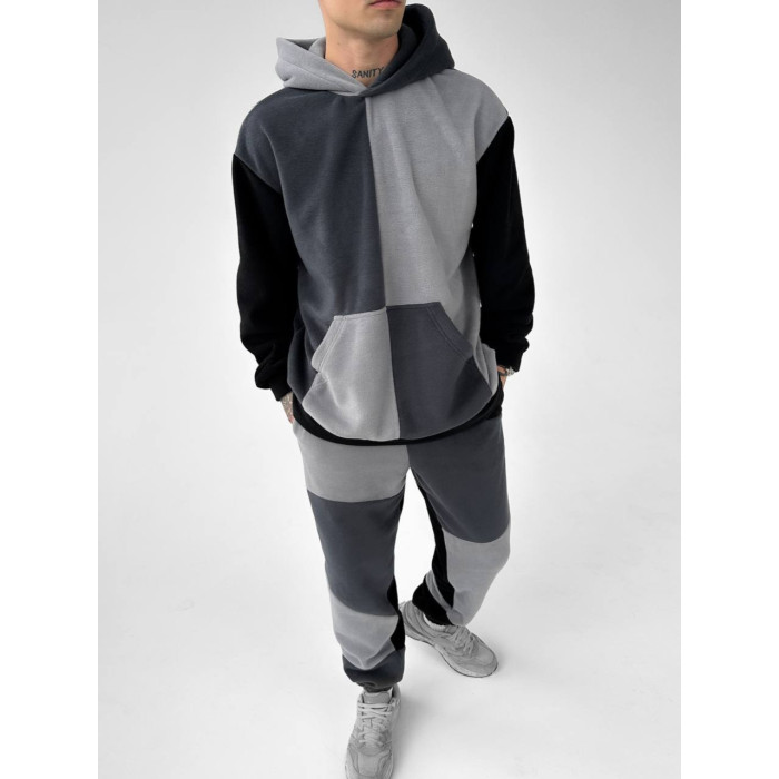 Oversize костюм з полару