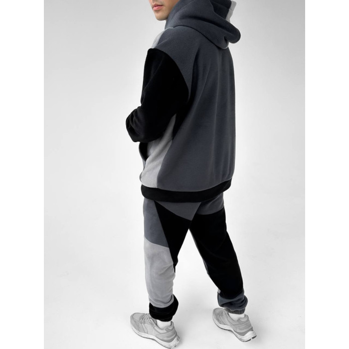 Oversize костюм з полару