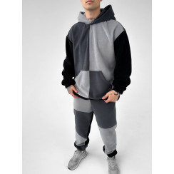 Oversize костюм з полару