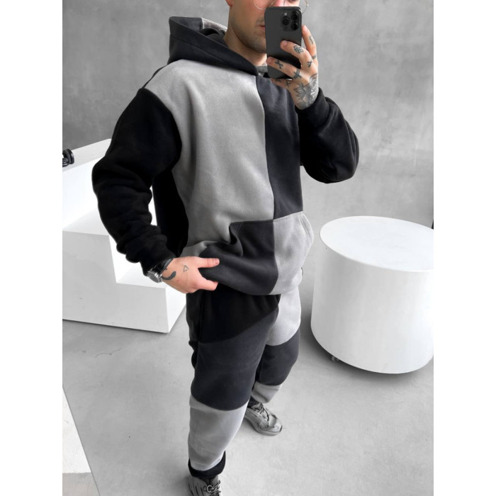 Oversize костюм з полару