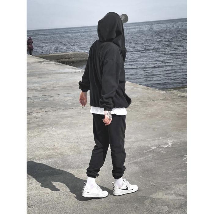 Флісовий oversize костюм