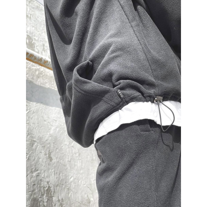 Флісовий oversize костюм