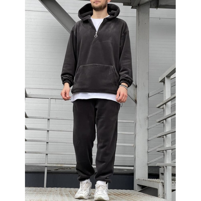 Флісовий oversize костюм