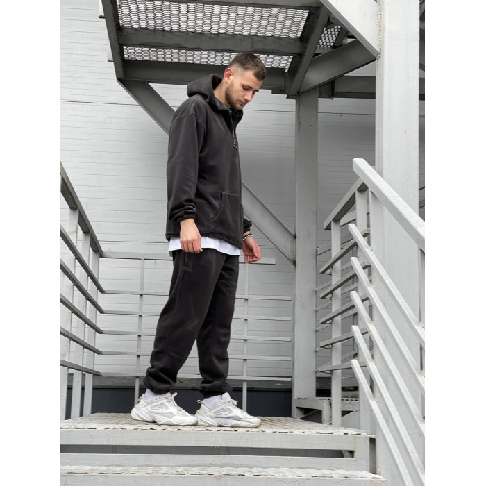 Флісовий oversize костюм