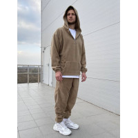 Флісовий oversize костюм