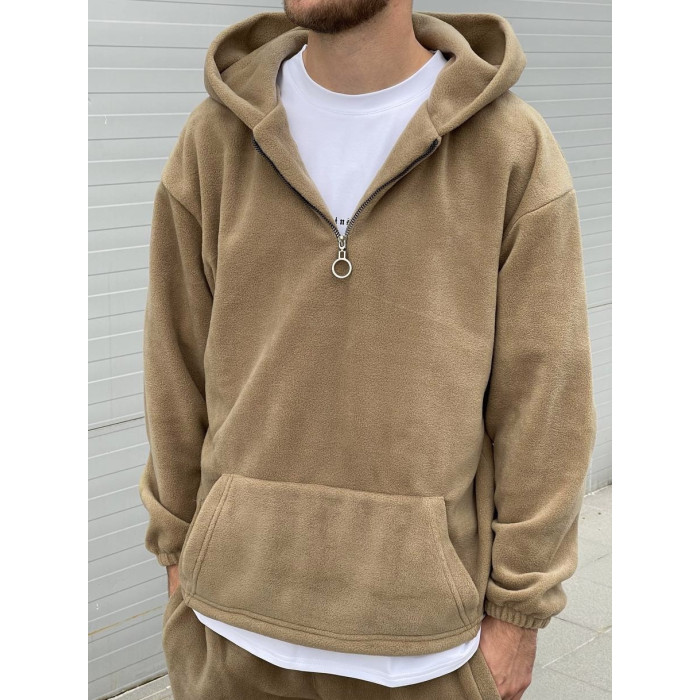 Флісовий oversize костюм