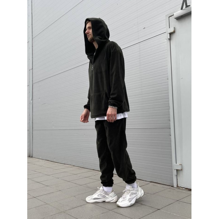 Флісовий oversize костюм