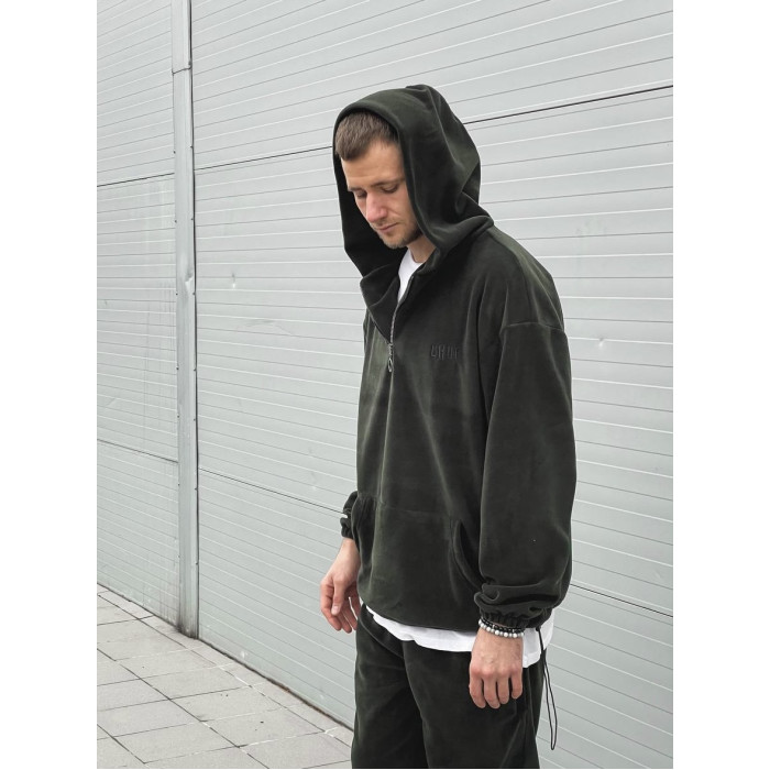 Флісовий oversize костюм