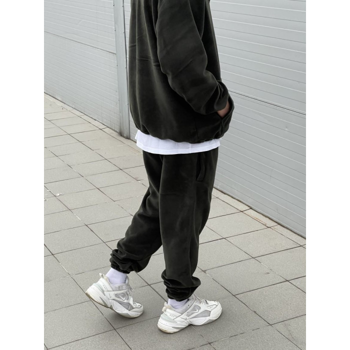 Флісовий oversize костюм