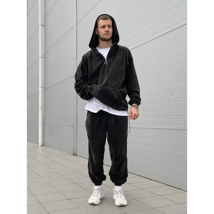 Флісовий oversize костюм