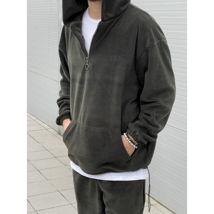Флісовий oversize костюм