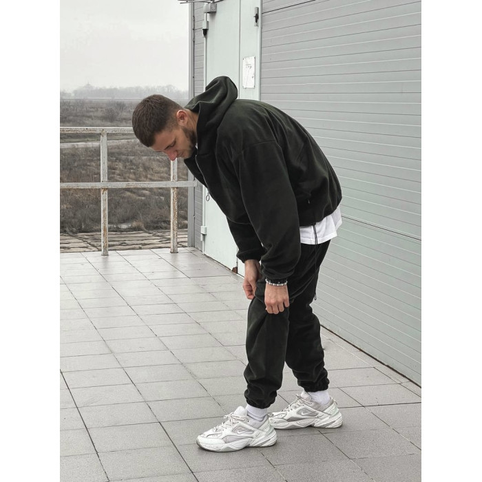 Флісовий oversize костюм