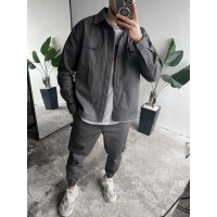 Oversize костюм з цупкого котону