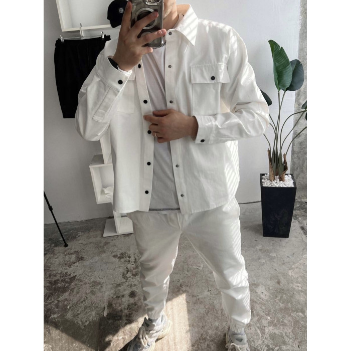 Oversize костюм з цупкого котону