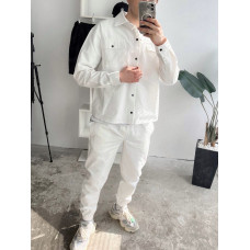 Oversize костюм з цупкого котону