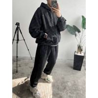 Oversize костюм з ефектом tie-dye