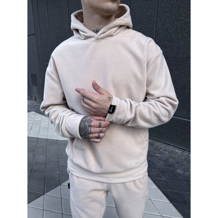 Oversize костюм з полару