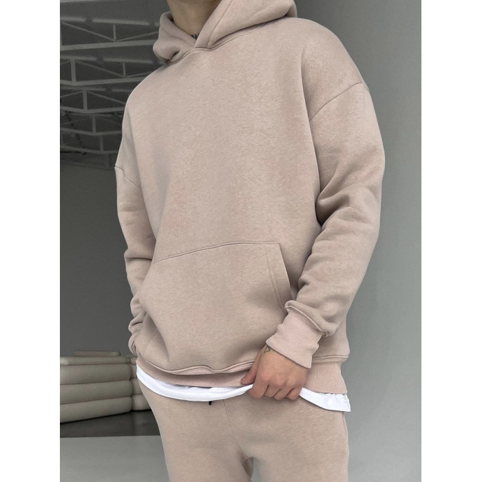 Базовий oversize костюм на флісі