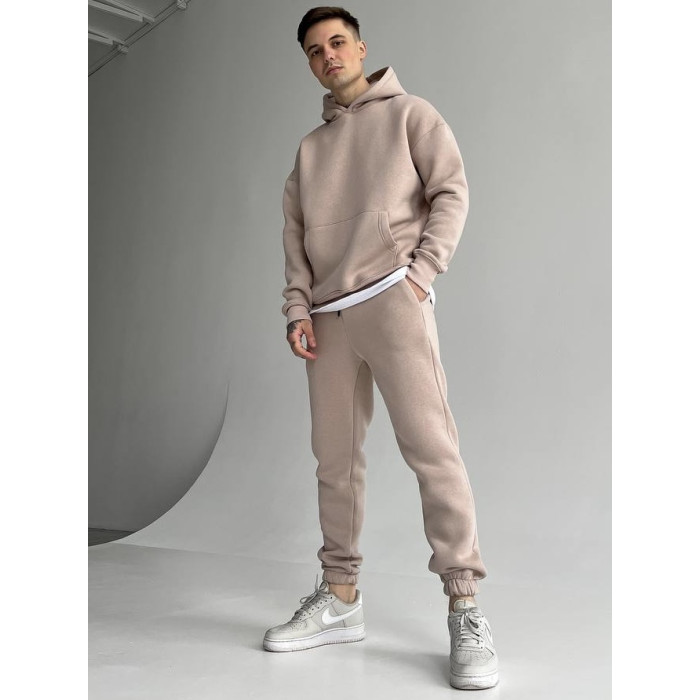 Базовий oversize костюм на флісі