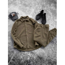 Флісовий oversize костюм