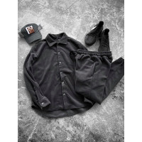 Флісовий oversize костюм