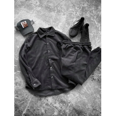 Флісовий oversize костюм