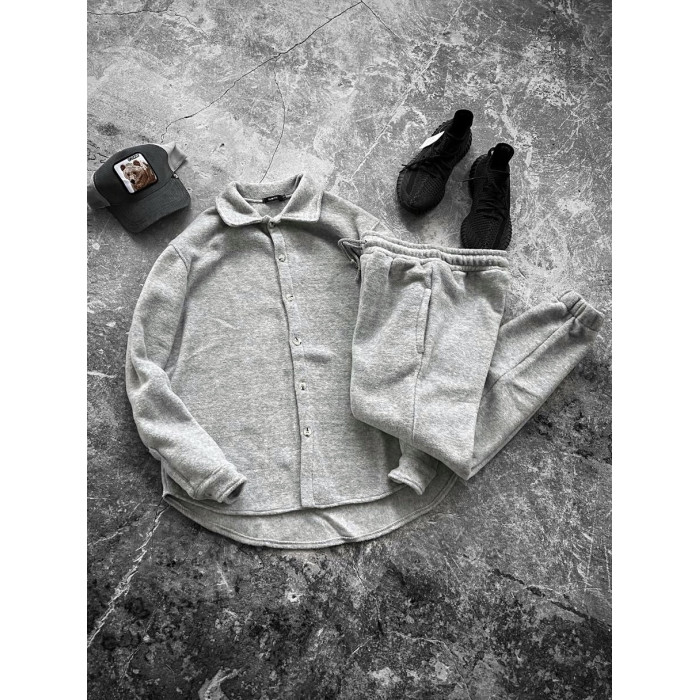 Флісовий oversize костюм