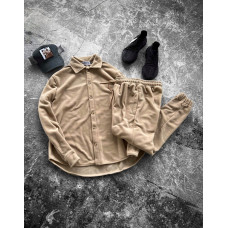Флісовий oversize костюм