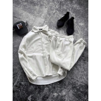Флісовий oversize костюм