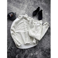 Флісовий oversize костюм