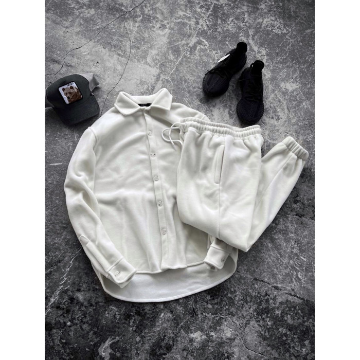 Флісовий oversize костюм
