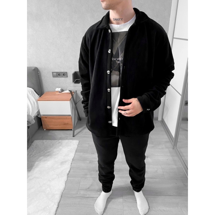 Флісовий oversize костюм
