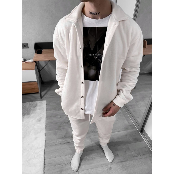 Флісовий oversize костюм