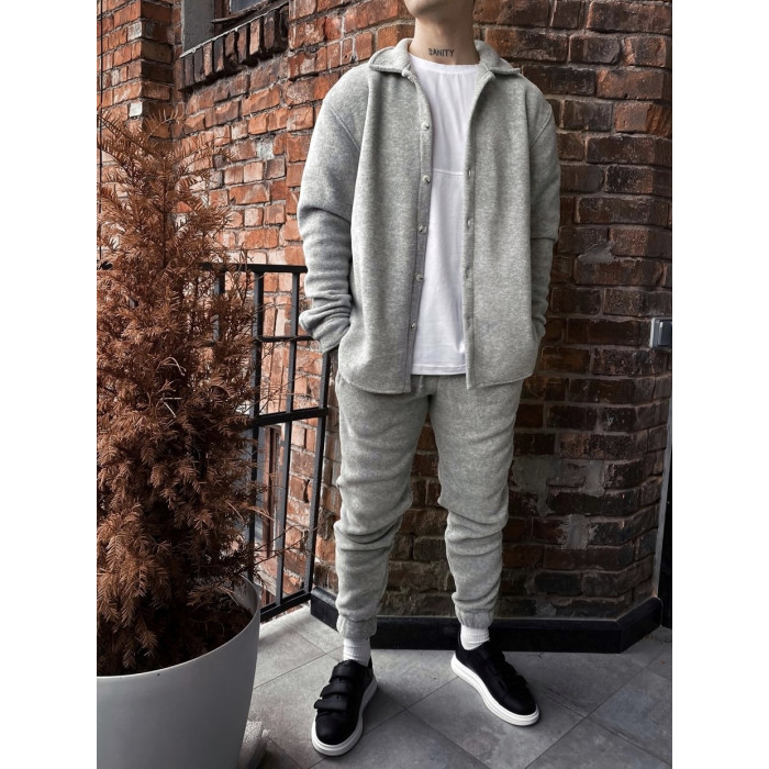 Флісовий oversize костюм