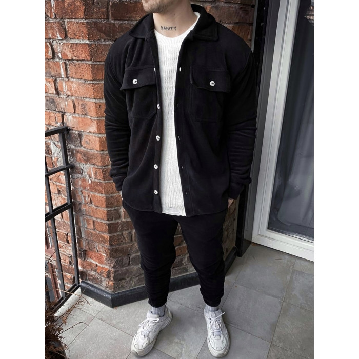 Флісовий oversize костюм