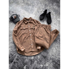Флісовий oversize костюм