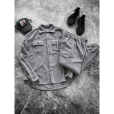 Флісовий oversize костюм