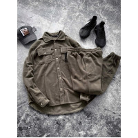Флісовий oversize костюм